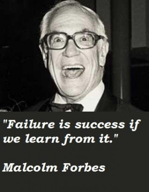 Quotes by Malcolm Forbes