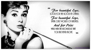 ... at Tiffany's or My fair Lady. #Quote #AudreyHepburn #Icon #MovieStar
