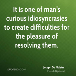 Joseph De Maistre Quotes