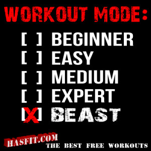 beast mode workout motivation