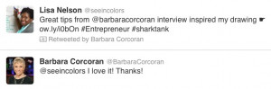 ... Barbara Corcoran recently and I created sketchnotes from the session