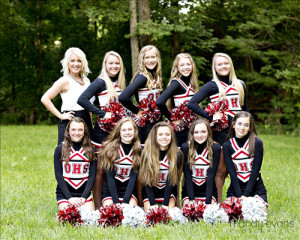 Junior High School Cheerleaders 2014