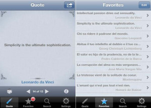 Reference App Quotes Folder for iPhone, iPod Touch and iPad