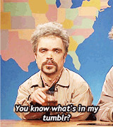 Yeah I watch Game of Thrones, I watch it with my brother-in-law, Peter ...