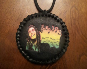 Authentic Custom Leather Medallion Necklaces to give you that 80s feel ...