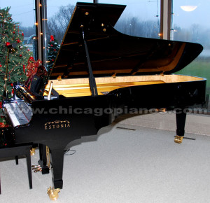 Walnut Steinway Grand Piano