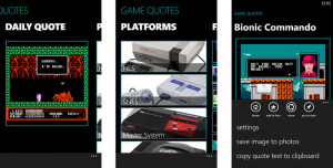 Relive some video game nostalgia with Game Quotes for Windows Phone