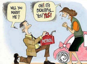 Funny will you marry me cartoon