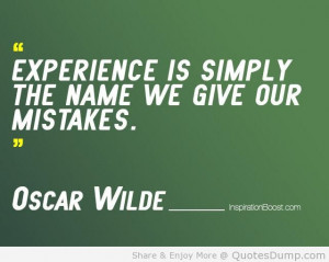 ... name we give our mistakes. Oscar Wilde #Spectrumlearn #quotes & #notes