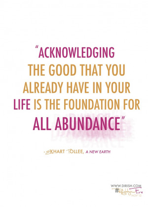 eckharttolle #quote #abundance #life #power