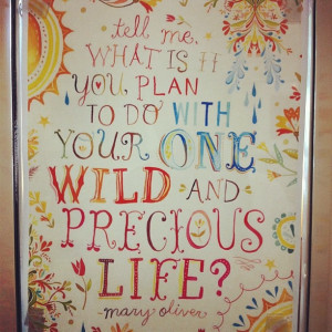 ... we'd share this sunny quote that sits outside our publisher's office