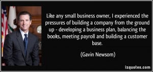 Like any small business owner, I experienced the pressures of building ...