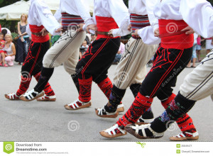 Serbian folk ensemble:
