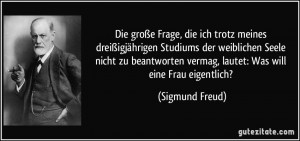 Die große Frage, die ich trotz meines dreißigjährigen Studiums der ...