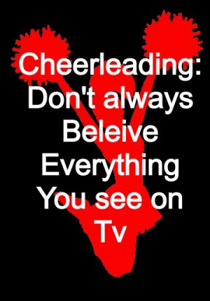 Cheerleading is a sport!!