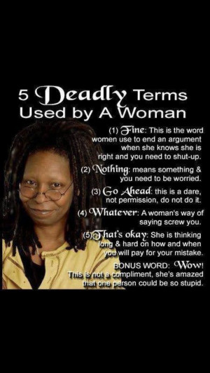 Whoopi Goldberg!!