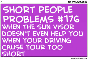 short people problems quotes