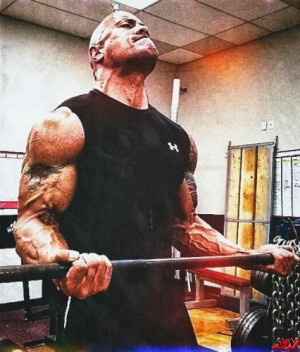 WWE Dwayne The Rock Johnson workout Secret