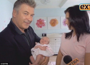 So blessed: Alec Baldwin and his wife Hilaria show off their newborn ...
