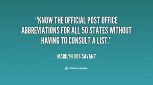 Know the official post office abbreviations for all 50 states without ...