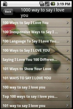 to say i love you 101 ways to say i love you mom