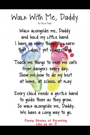 Father's Day poem!!: Walks, Poems, Gifts Ideas, Daddy, Father Day ...