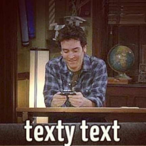 HIMYM. Ted Mosby. Texty text
