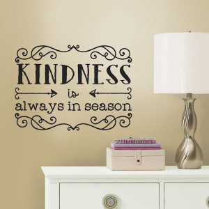 Kindness Quote Peel and Stick Wall Decals Wall Sticker Outlet