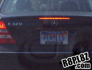 Funny Personalized License Plate