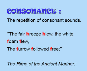 Examples of Consonance in Poetry