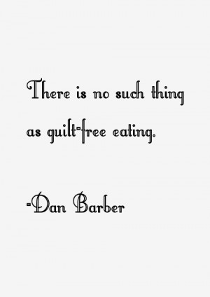 There is no such thing as guilt-free eating.”