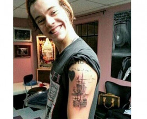 Harry Styles Tattoo Crop
