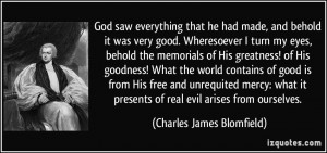Charles James Blomfield Quote