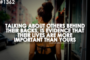 ... quotes back backstabbers gossip evidence important life life quotes