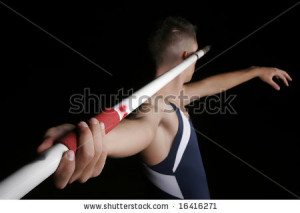 Javelin Thrower Silhouette