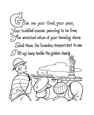 Statue Of Liberty, American History, Cc Cycling, Coloring Pages ...