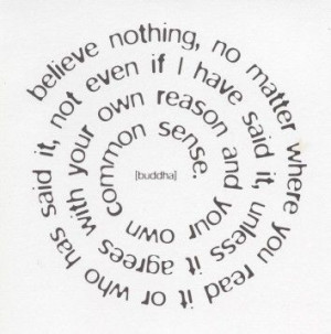 spiral quote - buddha