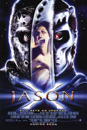 Details about JASON X MOVIE POSTER 1 Sided ORIGINAL ROLLED 27x40