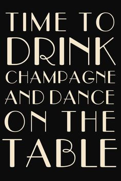 Drink Champagne 24x36 by modernsoiree on Etsy, $5.00
