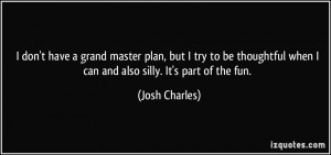 More Josh Charles Quotes