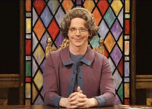 ... emasculate the black man). Remember Dana Carvey’s The Church Lady