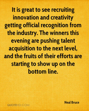 It is great to see recruiting innovation and creativity getting ...