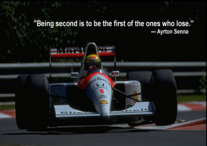 Ayrton Senna Quote. Motor Racing/Formula 1 Legend. Print/Poster. Sizes ...