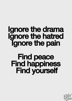 Find peace, happiness, find yourself #positive #quotes #honestchic