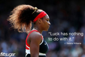 motivational fitness quotes, luck has nothing to do with it