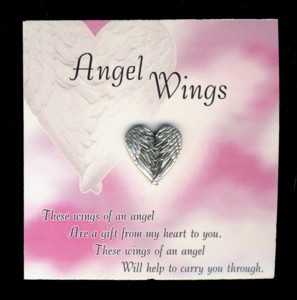 Name: Wings of An Angel Pin With Card