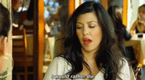 LOL Kourtney Kardashian keeping up with the kardashians KUWTK