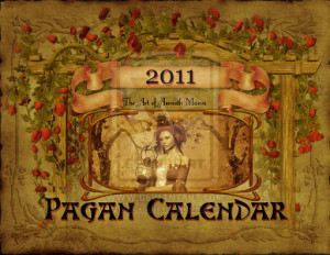 Pagan Calendar Days For Cover