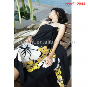 silk pareos and sarongs beachwear