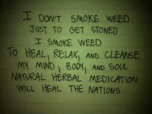 Weed poem